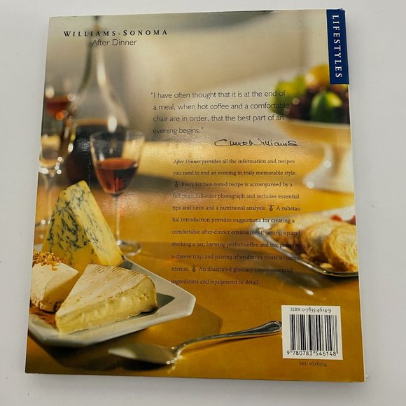 Vintage Williams-Sonoma After Dinner Cookbook - Picture 2 of 3